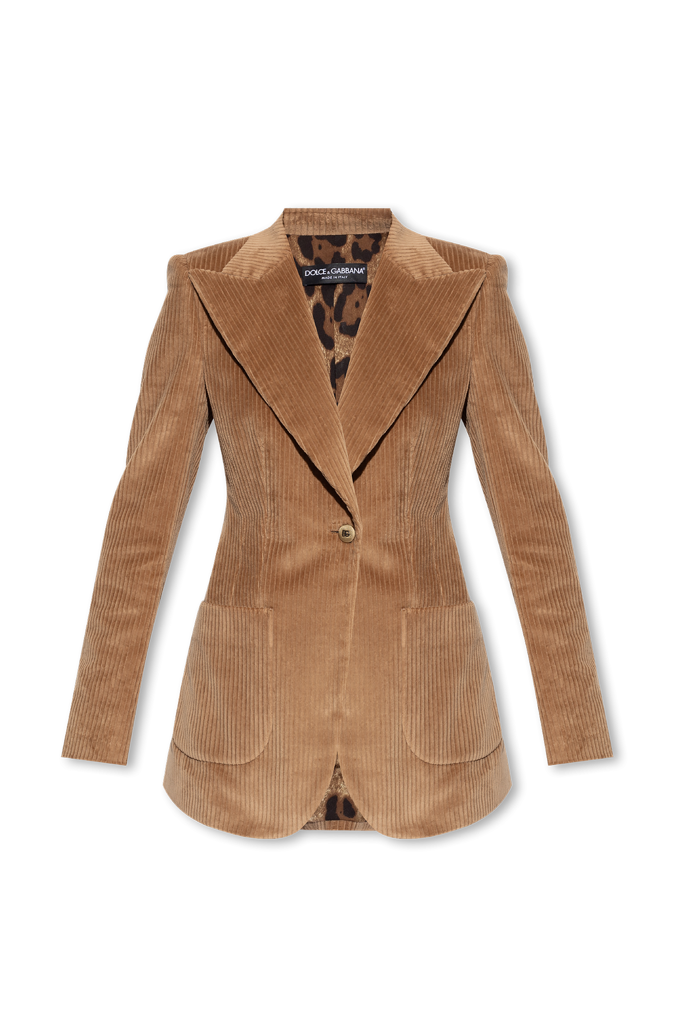 Beige on sale corduroy blazer